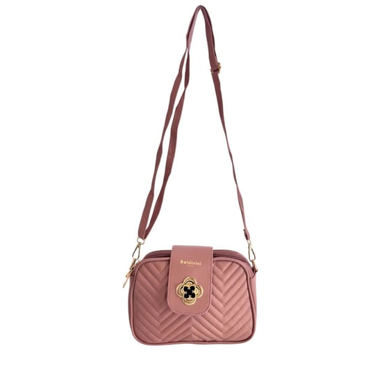 Baldinini Trend Pink PU Women Crossbody Bag - Image 5