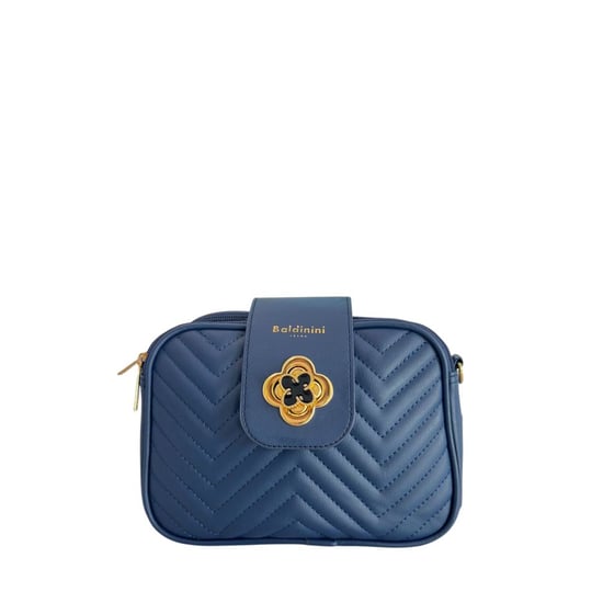 Baldinini Trend Blue PU Women Crossbody Bag - Image 1