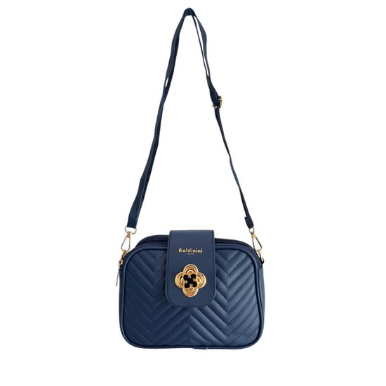 Baldinini Trend Blue PU Women Crossbody Bag - Image 4