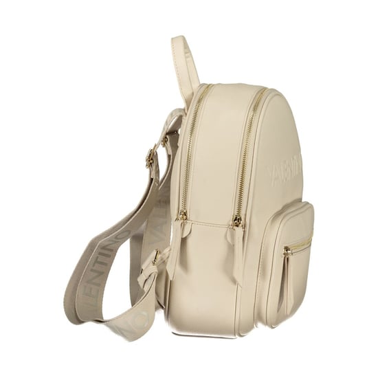 Mario Valentino Beige Polyuretan Rygsäck för Kvinnor - Image 3