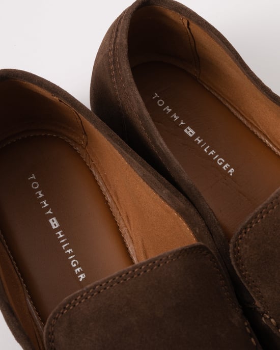 Legacy Flexible Suede Loafer in Dark Brown Shoes - Image 6