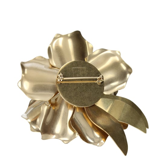 Miu Miu Gouden Metalen Broche - Image 2
