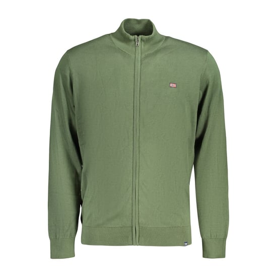 Noorwegen 1963 Verde Katoenen Heren Cardigan - Image 1