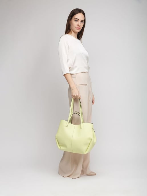 Giulia Monti Tote Bag Limegrön - Image 5
