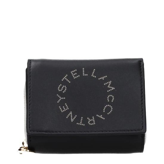 Stella McCartney Zwarte Leren Portemonnee - Image 1