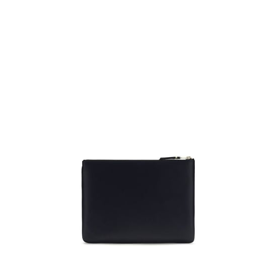 Comme Des Garçons Blauwe Kalfsleren Bos Taurus Portemonnee - Image 2