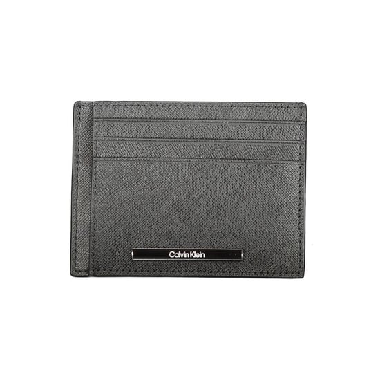 Calvin Klein Black Leather Mens Wallet Holder - Image 1