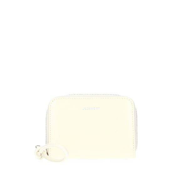 Jil Sander Beige Läderplånbok - Image 1