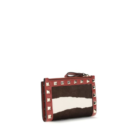 Valentino Garavani Multicolor Kalfsleder Bos Taurus Portemonnee - Image 2