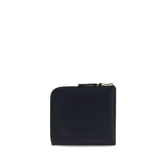 Comme Des Garçons Blue Calf Leather Bos Taurus Wallet - Image 2