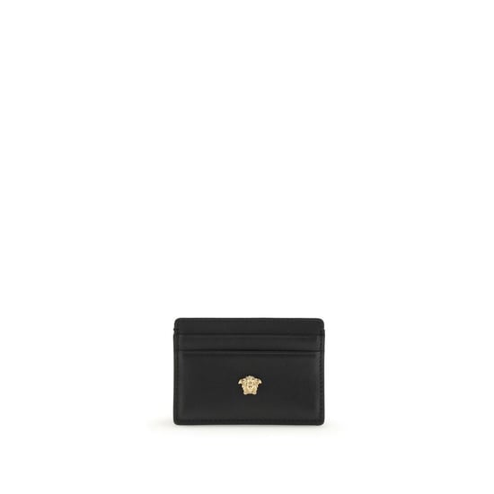 Versace Black Calf Leather Bos Taurus Wallet - Image 1