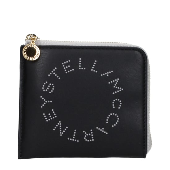 Stella McCartney Zwarte Leren Portemonnee - Image 1
