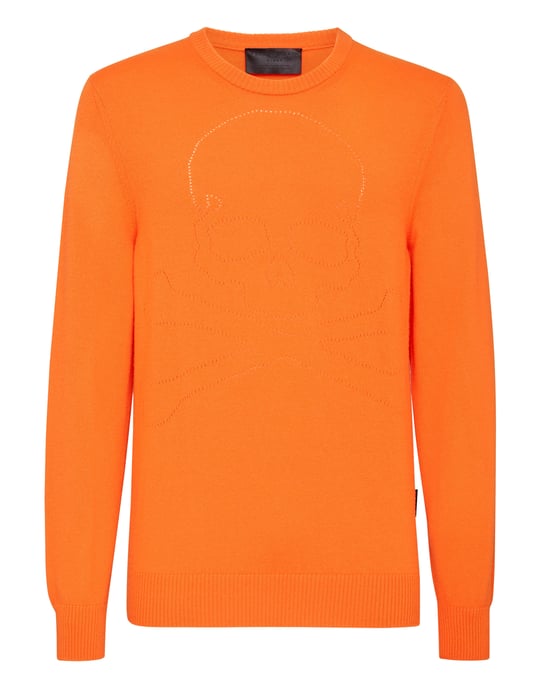 Pullover Round Neck Skull And Plein - Image 1