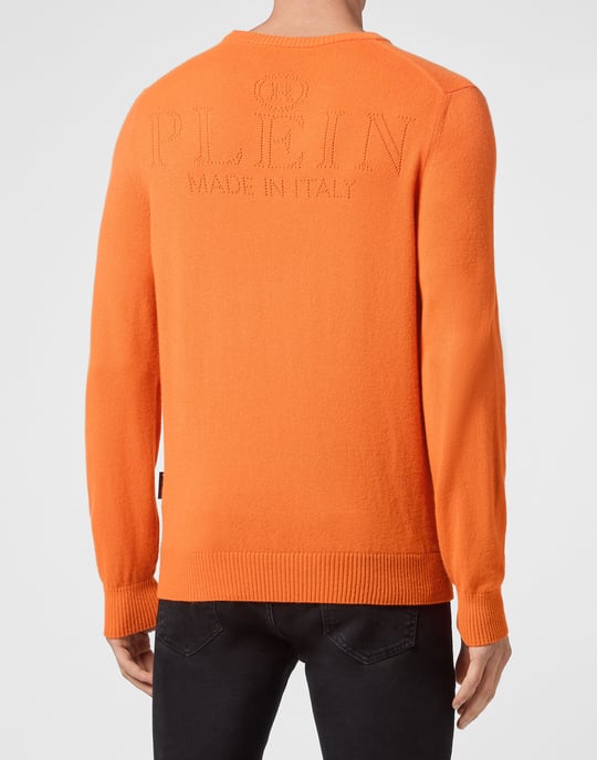Pullover Round Neck Skull And Plein - Image 3