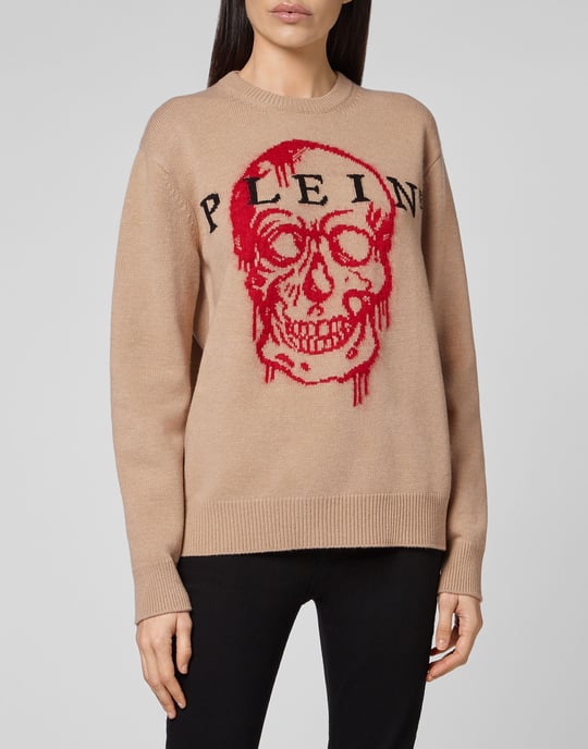 Pullover Ronde Hals Skull - Image 2