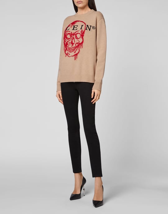Pullover Ronde Hals Skull - Image 4
