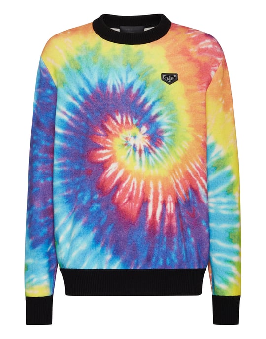 Pullover Round Neck Tie Dye - Image 1