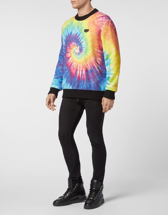 Pullover Round Neck Tie Dye - Image 4