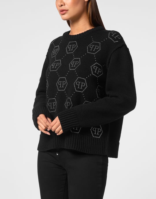 Pullover Ronde Hals Monogram - Image 2