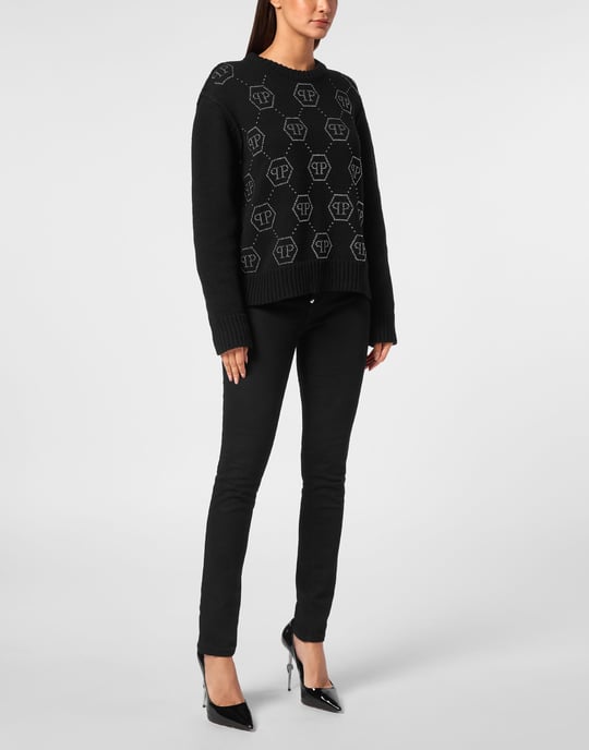 Pullover Ronde Hals Monogram - Image 3