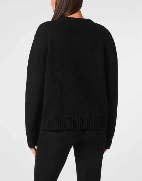 Pullover Ronde Hals Monogram - Image 4