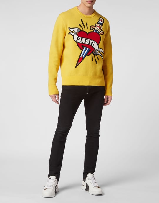 Pullover Round Neck Love - Image 4