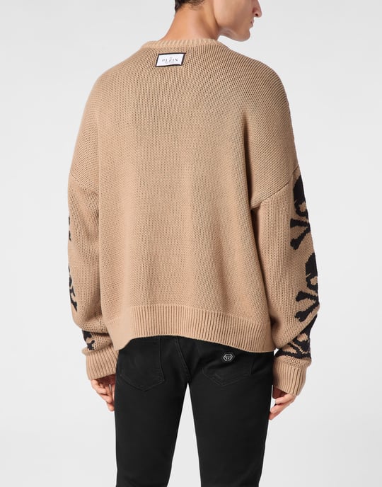 Pullover Ronde Hals Gothic Plein - Image 5