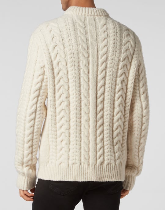 Pullover Round Neck Skull - Image 3