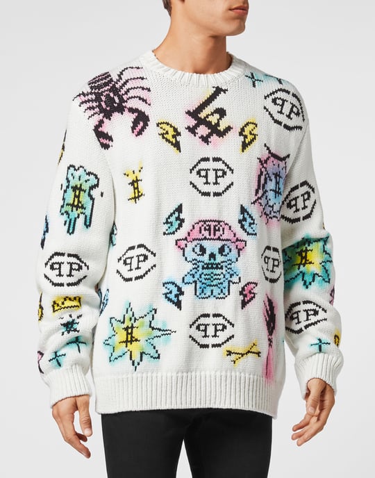 Pullover Round Neck Monogram - Image 2