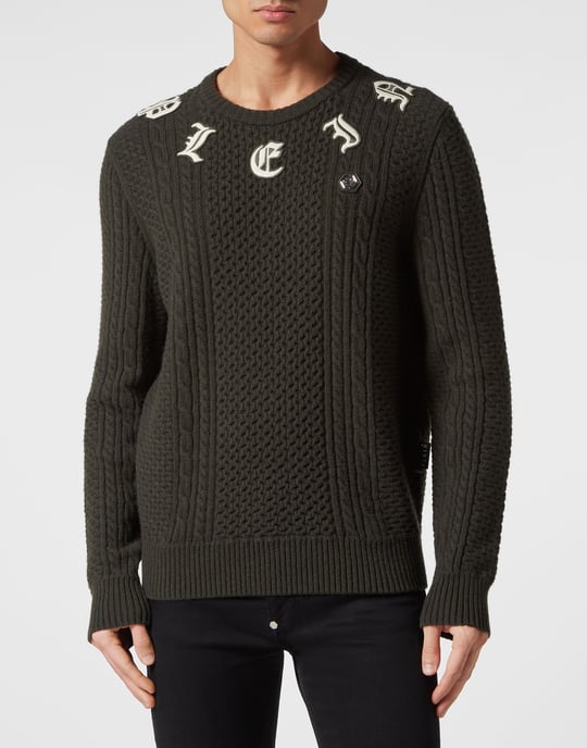 Pullover Med Rund Hals Monogram - Image 2