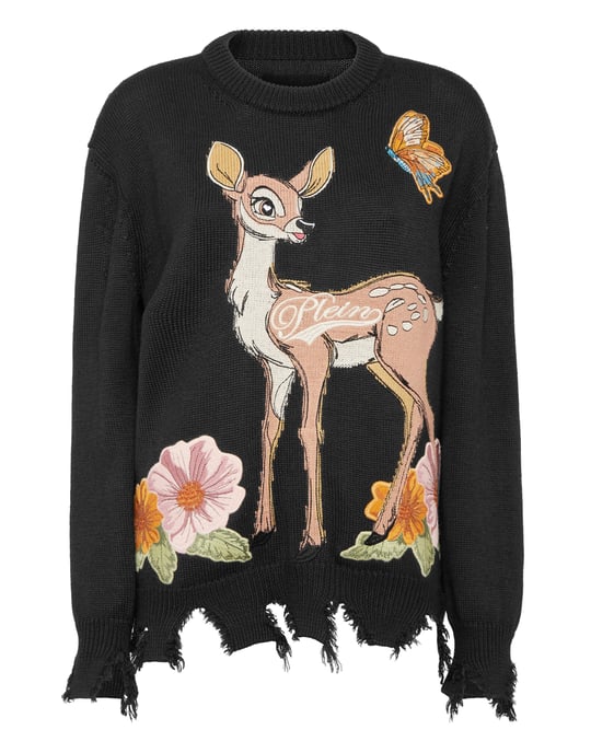 Pullover Round Neck Ls Love - Image 1