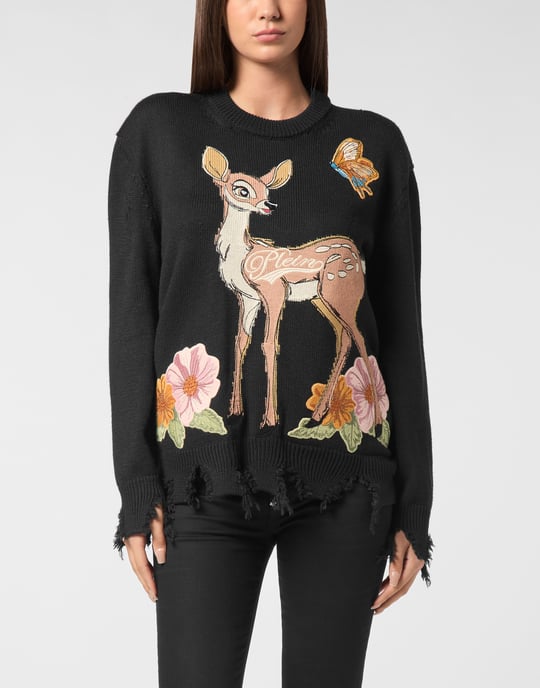 Pullover Round Neck Ls Love - Image 2