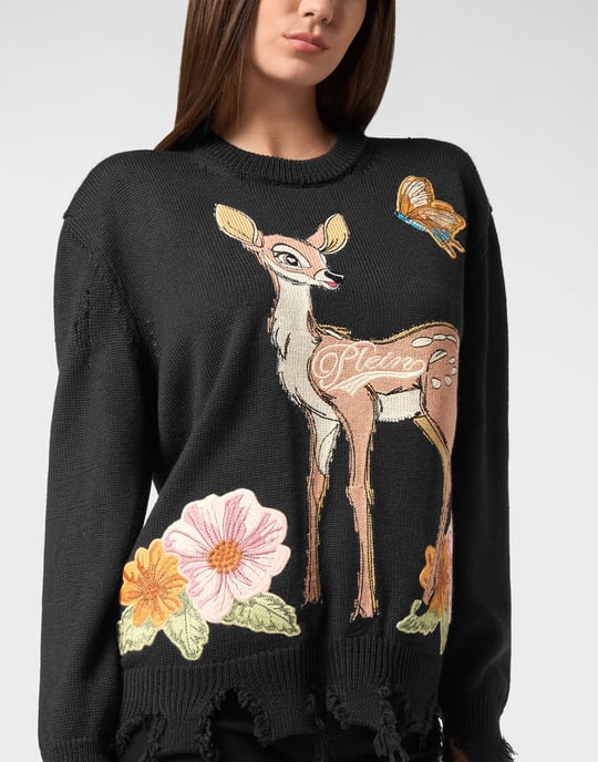 Pullover Round Neck Ls Love - Image 3