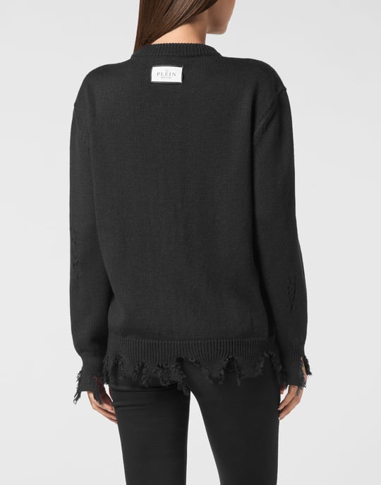 Pullover Round Neck Ls Love - Image 5