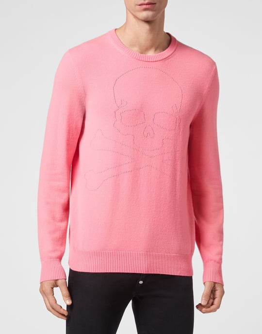 Pullover Round Neck Skull And Plein - Image 2