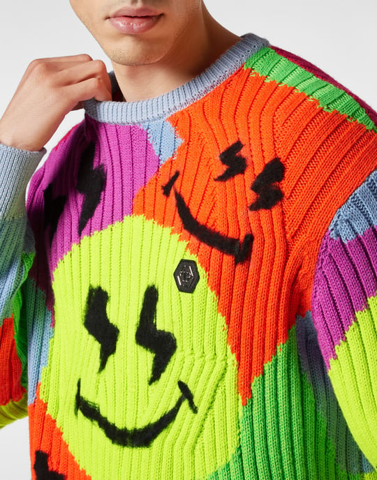 Pullover Ronde Hals Smile - Image 5