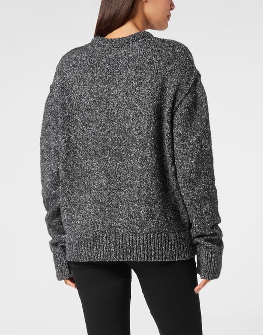 Pullover Ronde Hals Gothic Plein - Image 3