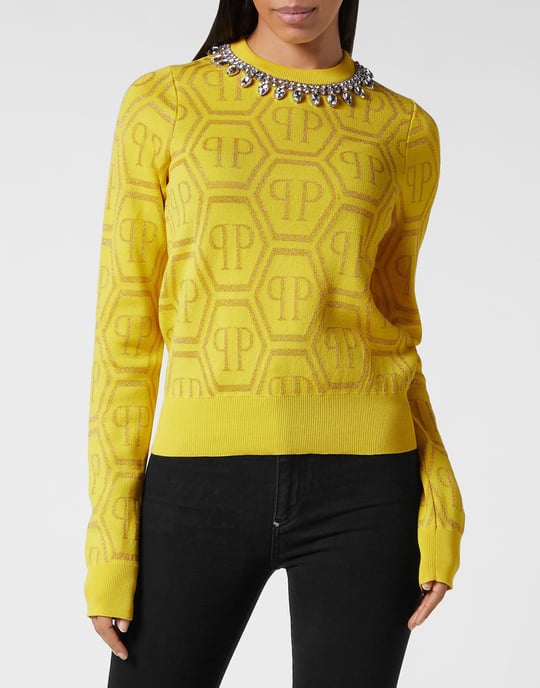 Pullover Ronde Hals Monogram - Image 2