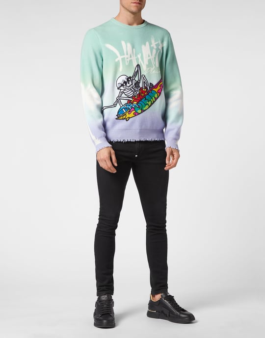 Pullover Med Rund Hals Hawaii - Image 4