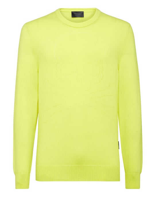 Pullover Round Neck Skull And Plein - Image 1