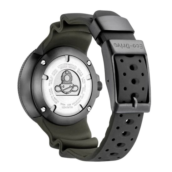 Citizen Zwarte Rubber Sporthorloge - Image 2