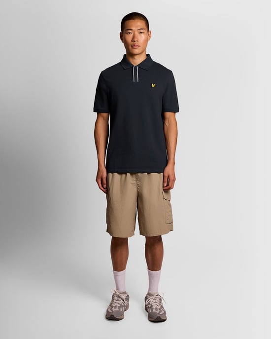 Polo-shirt met getipte placket - Image 2