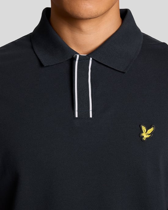 Polo-shirt met getipte placket - Image 3