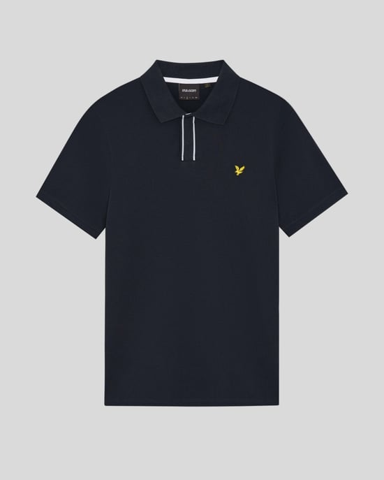 Poloshirt met geaccentueerde knoopsluiting - Image 1