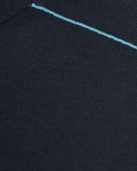 Cotton Tipped 1/4 Zip Jumper - Image 6