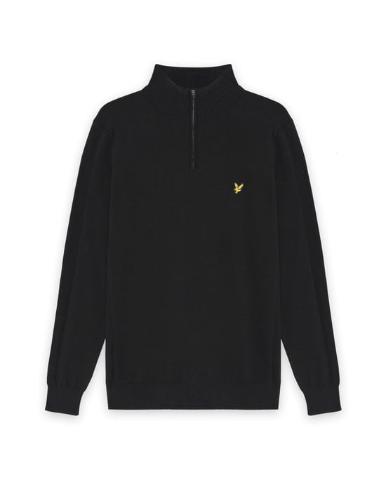 Cotton Blend 1/4 Zip Jumper - Image 5