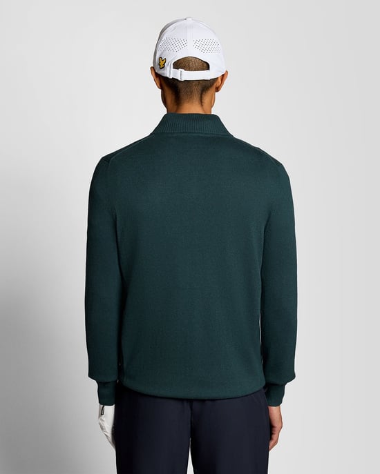 Cotton Blend 1/4 Zip Jumper - Image 4