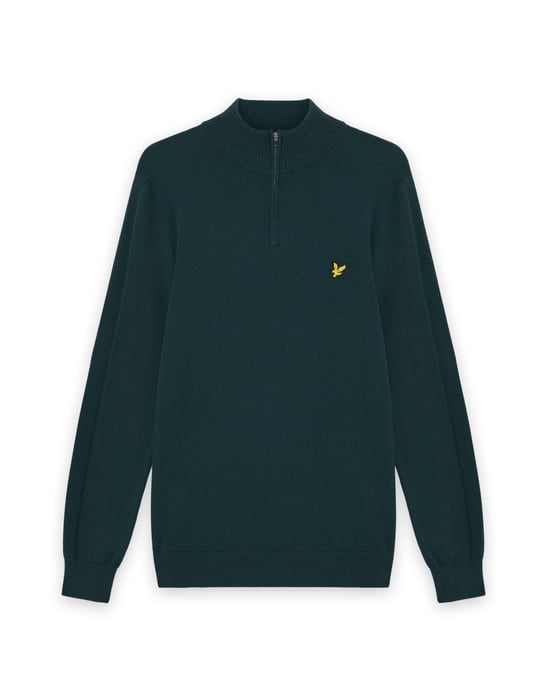 Cotton Blend 1/4 Zip Jumper - Image 5