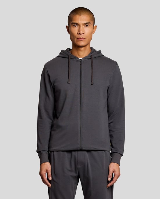 Lightweight Lounge Zip Hoodie - Image 1