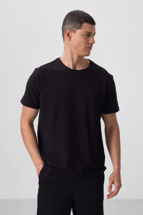 Heren Regular Fit Ronde Hals T-Shirt - Image 4